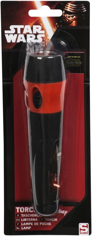 Kids LED Flash Light Torch PawPatrol,Avengers,Frozen,Troll Night Light Kids Gift (Star Wars)