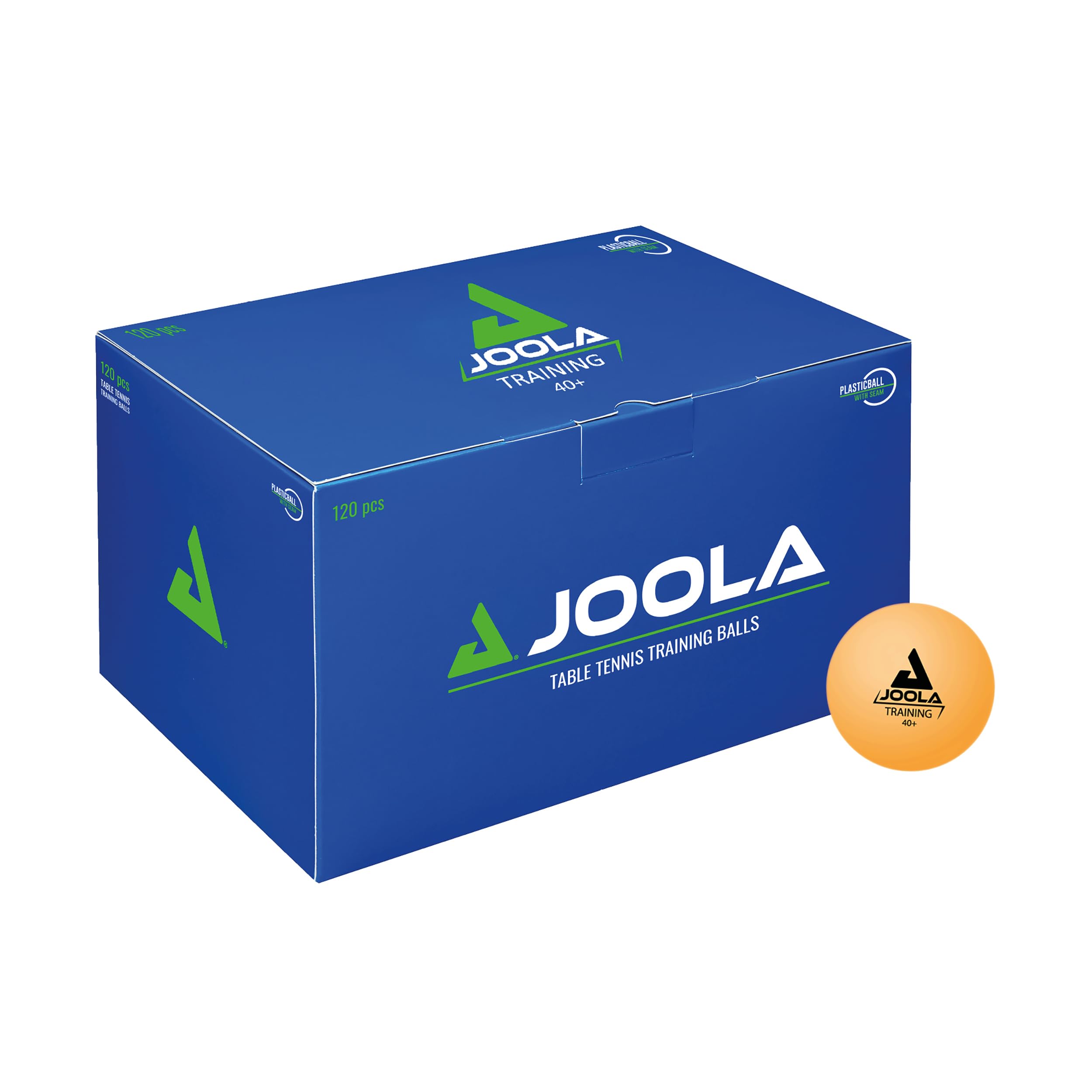 JOOLA Training 120 Table Tennis Balls - Orange
