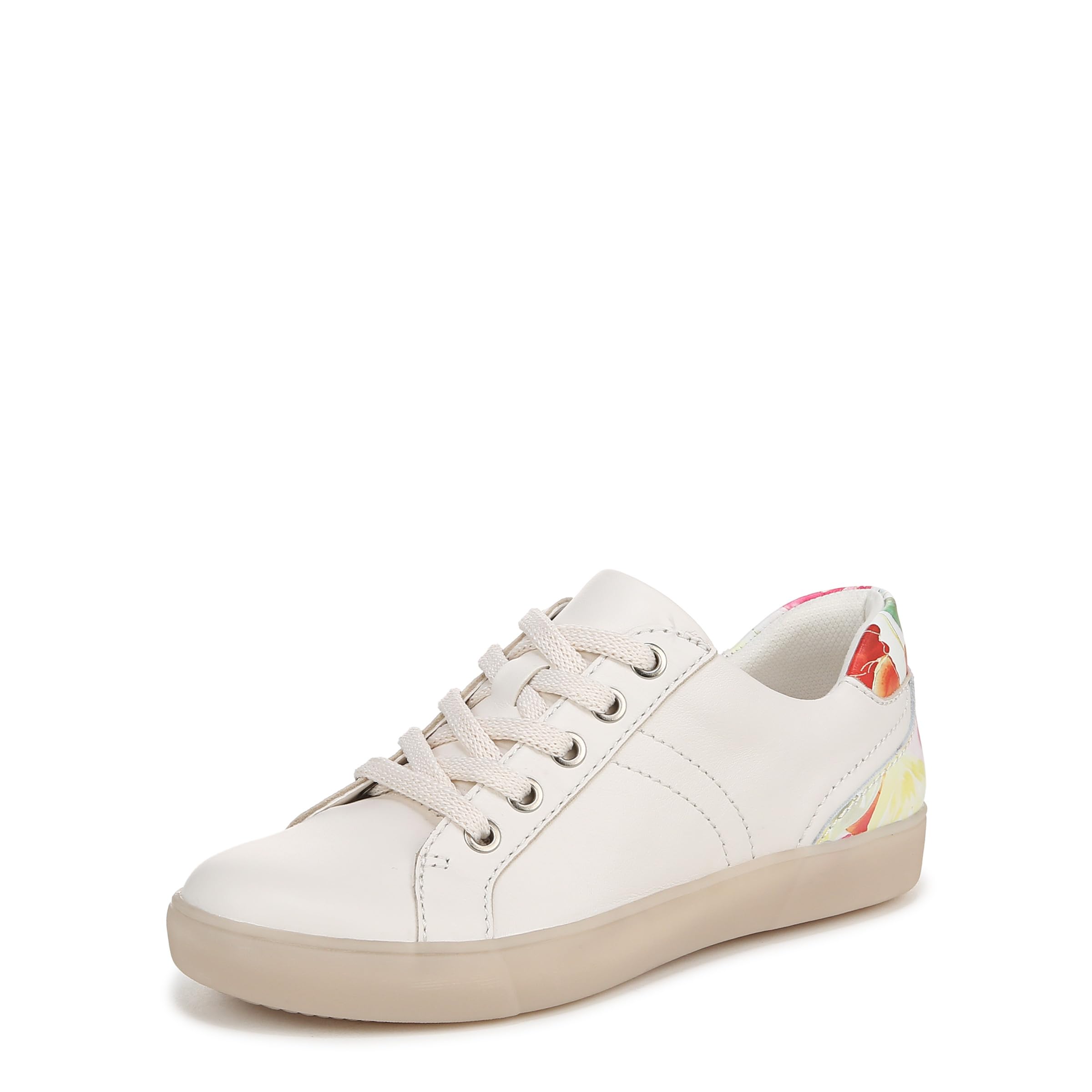 Naturalizer Womens Morrison Sneaker Warm White Floral 9.5 W