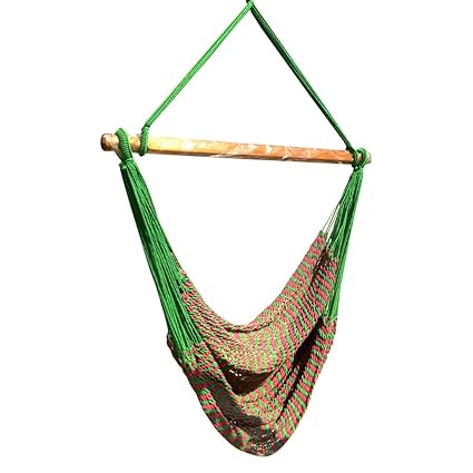 Hangit Mexican Brazilian Cotton Hanging Hammock Chair (13 centimeters)