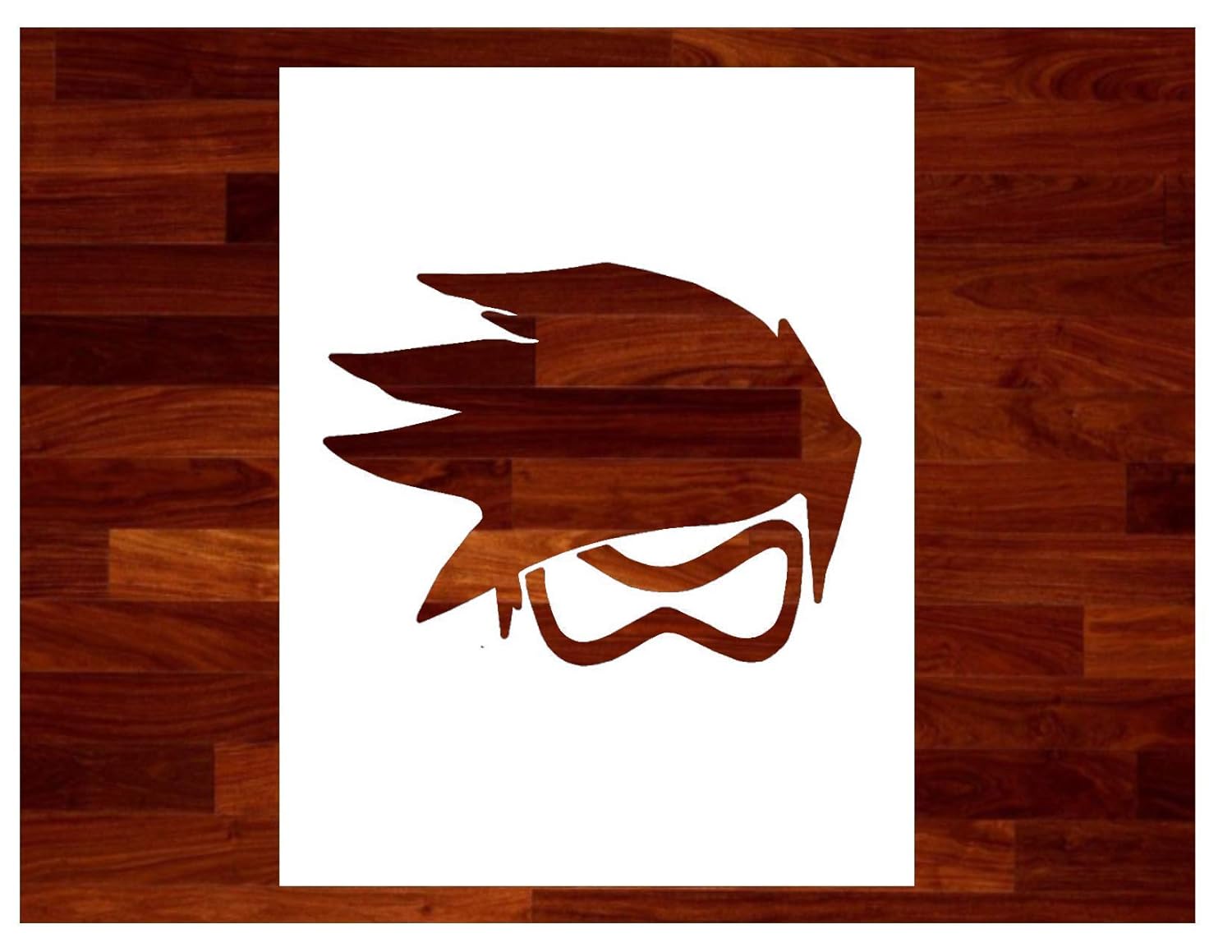 Overwatch Tracer Stencil Multiple Sizes Custom