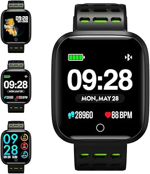 Reloj Inteligente, KUNGIX Smartwatch Pulsera Actividad Inteligente ...