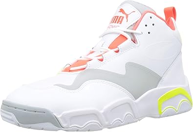 all white puma high tops