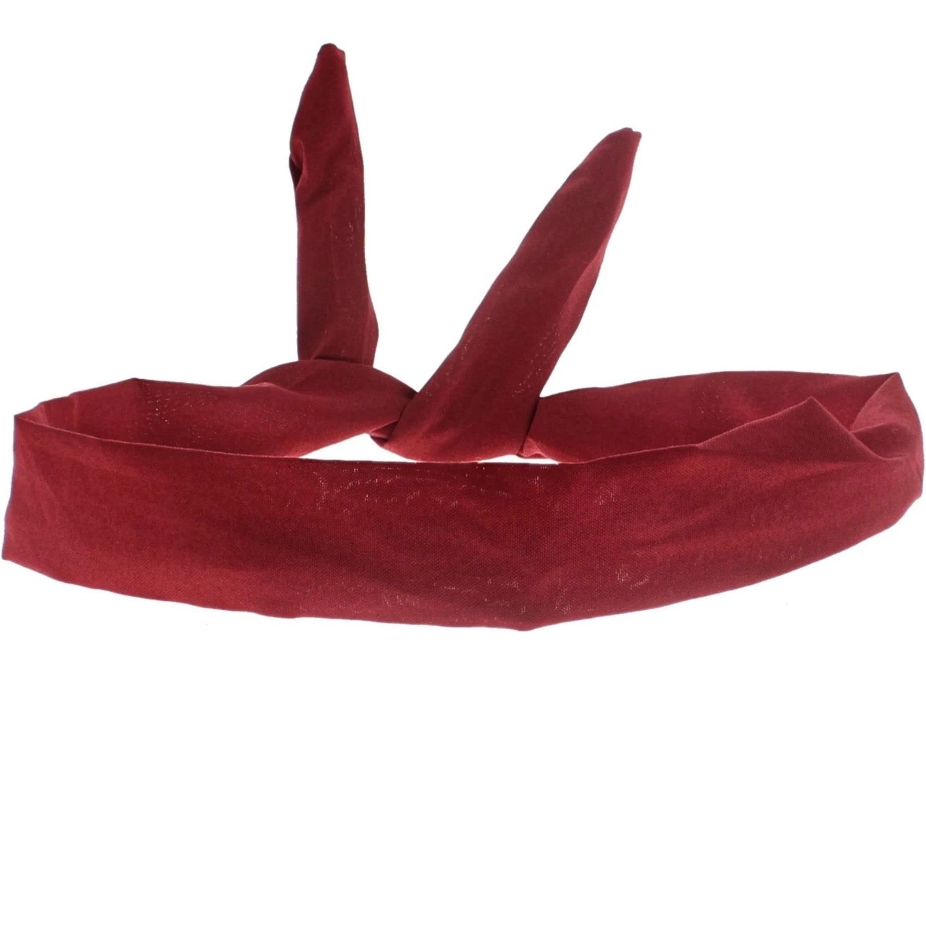 Topkids Accessories Wire Headbands for Women's Hair, Girls Hair Bands, Head Bands for Adults, Fashion Accessories (Burgundy)