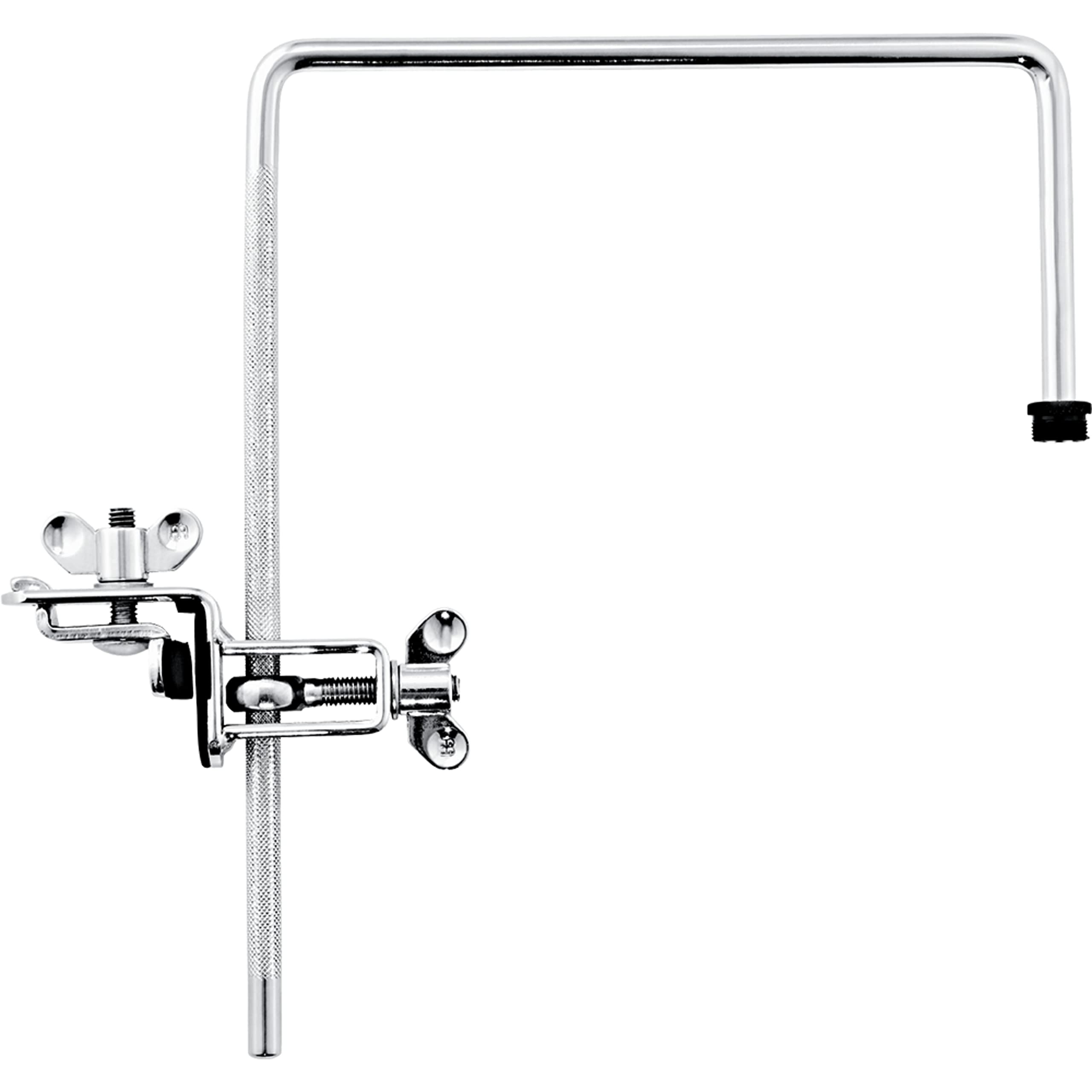 Meinl Percussion Bassdrum Microphone Clamp - U-Shaped Rod with 0.375 Inch Thread for Microphone - With Bass Drum Clamp - Steel, Chrome Plated (MC-MRBD)