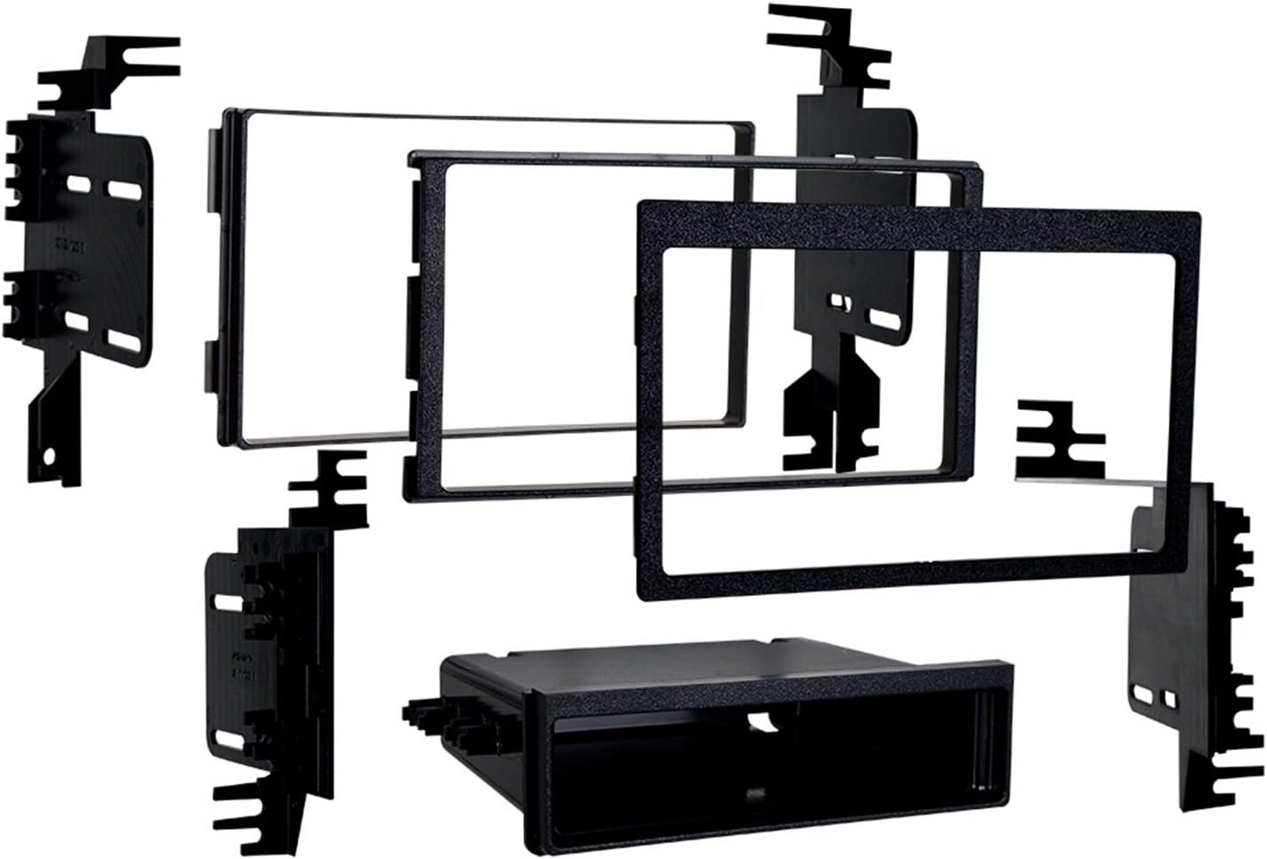 Metra 99-7358 Hyundai/Kia Multi 2005-2010 Single DIN/Double DIN (Black)
