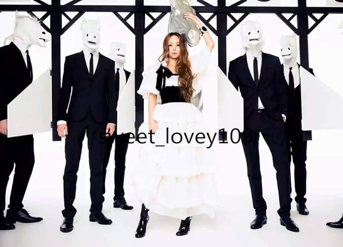 Amazon コスプレ衣装 安室奈美恵 Namie Amuro Livegenic 15 16 ドレス ワンピース 風 セット コスプレ 仮装 通販