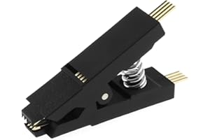 DGZZI IC Test Clip Black SOIC8/SOP8 Flash Chip IC Test Clamp Without Cable