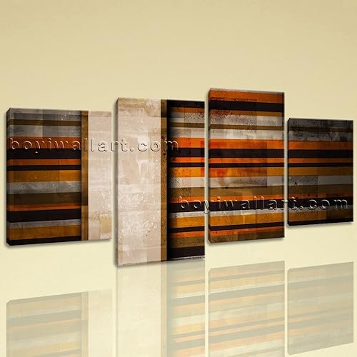 Amazon.com: Large Abstract Painting Modern Wall Art Print On Canvas