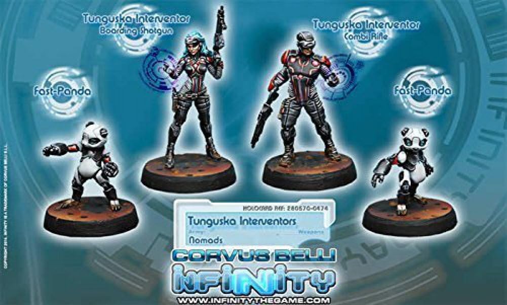 Infinity Nomads Tunguska Interventors (4 figures)