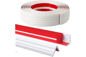 DINGLIAN Wall Corner Protector Trim, Peel and Stick Inside & Outside Wall Corner Guards Edge Protector, Self-Adhesive Corner 