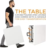 Denny International Trestle Table 4ft Indoor Outdoor Folding Heavy Duty view 6