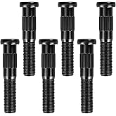 Fugedox 6 Pack 007-262-00 Press-in Wheel Studs &mdash; 1/2"-20 Thread, Dexter 5200&ndash;7000 lb Axles, 1/2"-20 Dia, 2.70" Long, 0.68" Spline, 1.38" Base, 0.54"