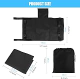 DINGBLUE Toddler Airplane Bed Extender Hammock for Kids Travel - Black view 4