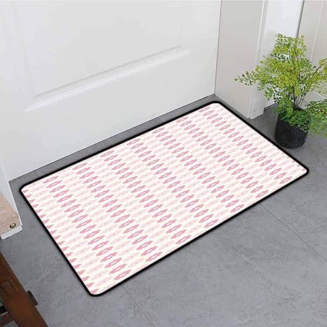 Amazon Com Onecute Bedroom Doormat Geometric Pastel Toned