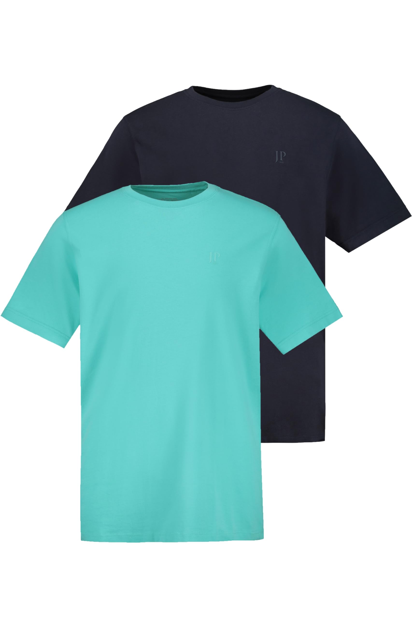 JP 1880 Men's T-Shirts, 2er-Pack T-Shirts Pastel Mint 3XL — image 1