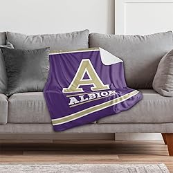 Albion College Britons Primary Logo Stripes Sherpa