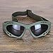 Viriber Motorcycle Goggles Bike Goggles UV Protective Outdoor Glasses Dust-proof Protective Combat Goggles Military Sunglasses Outdoor Tactical Goggles