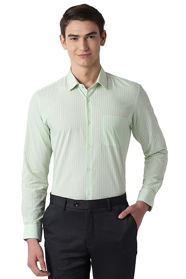 peter england slim fit shirt size chart