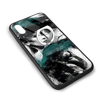 Amazon Ink Girl Black Green インクガール Iphone X Xs Tpu Glass