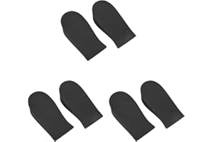 ZEYUXXRUR 6 Pcs 1.5 inch Height Increase Heel Lifts Foam Pads Insoles Black