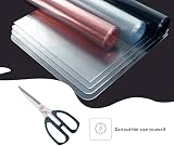 VITA FELICE Clear PVC Table Protector 90x200 cm Heavy Duty Waterproof view 3