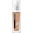 Maybelline Super Stay Full Coverage Liquid Foundation Active Wear Makeup, Up to 30Hr Wear, Transfer, Sweat & Water Resistant, Matte Finish, Sun Beige, 1 Count