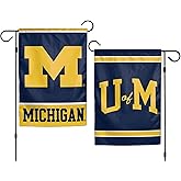 WinCraft NCAA Michigan Wolverines 12 x 18 inch 2-Sided Garden Flag