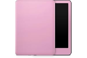 VISION SIGNS & GRAPHICS Tablet Skin Compatible with Amazon Kindle Paperwhite 12th (2024) - Solid Pink - Premium 3M Vinyl Protective Wrap Decal Cover - Easy to Apply | Crafted in The USA by MightySkins