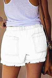 YOCUR Womens Denim Shorts Colored Flowy Fashion