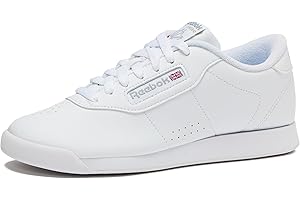 Reebok Women's Princess Sneakers, Comfortable Walking or Tennis Shoes