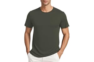 Men's T-Shirt Sporty Quick-Drying Crewneck Light and Comfortable Summer Sports Top