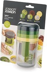 Joseph Joseph Spiro Hand Held Spiralizer Green With Blades view 7