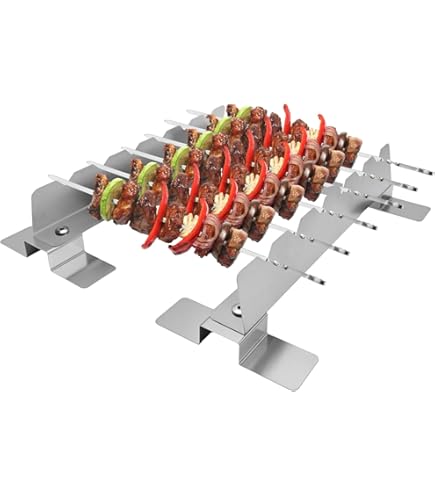 Amazon.com : Broil King 64233 Multi Rack and Skewer Kit : Barbecue