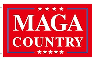 WENWELL MAGA Country Flag,Donald Trump 2024 Republican Make America Great Again Banner Decorations,Ultra Maga Extremist Funny Flags 3x5 Ft outdoor