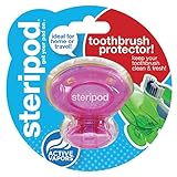 Steripod (Single Pack Pink) Clip-On Toothbrush Protector