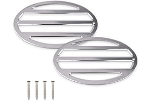 OLIMPOCICLI Corvette Tail Light Louver Cover Kit Fits: 1997-2004 Corvettes, 2pcs/Set with Screw