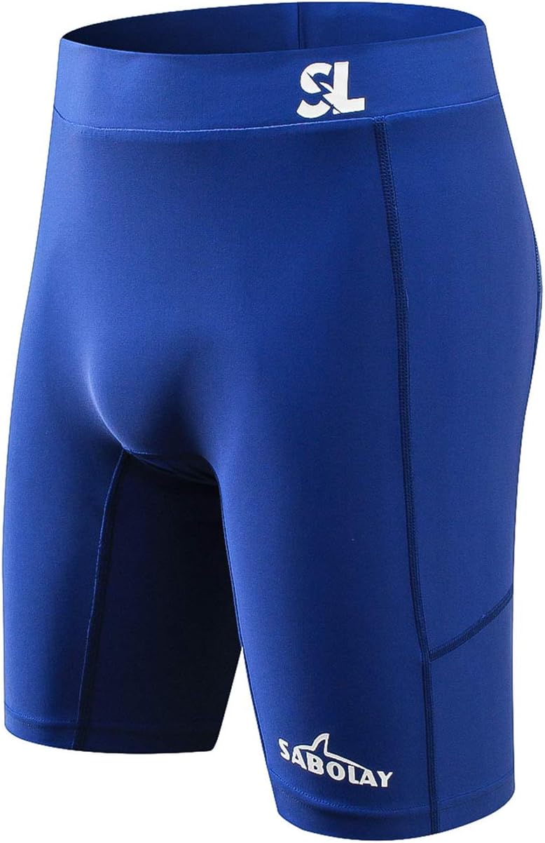 Men Jammer Chlorine Resistant Drawstring Racing Swim Trunk