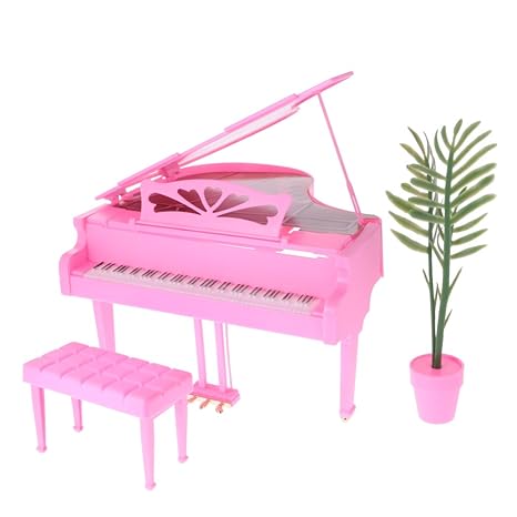 barbie piano set
