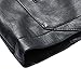 LIERDAR Men's Faux Leather Jacket Outfit Slim