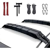 AQUARM Kayak Roof Rack Pads Deluxe Upgrade Universal Car Soft Roof Rack for Canoe/Paddle Board/SUP with Adjustable Steady Tie-Down Straps/Ropes/Hooks/T-Straps and Storage Bag