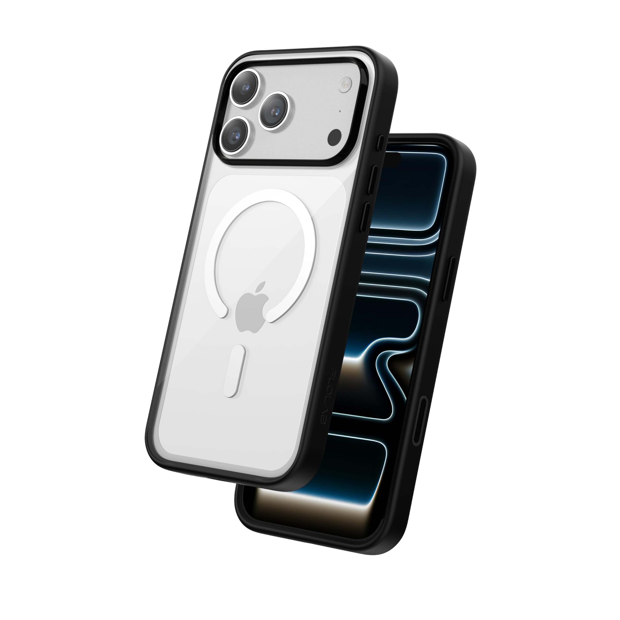 FLOLAB Surtect Tri-Fusion Magnetic for iPhone 17 Pro Max, Black