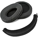 Geekria Earpad + Headband Protector Compatible with MDR Z600, V600, V900, V900HD, V7509 Headphone Replacement Ear Pad + Headb
