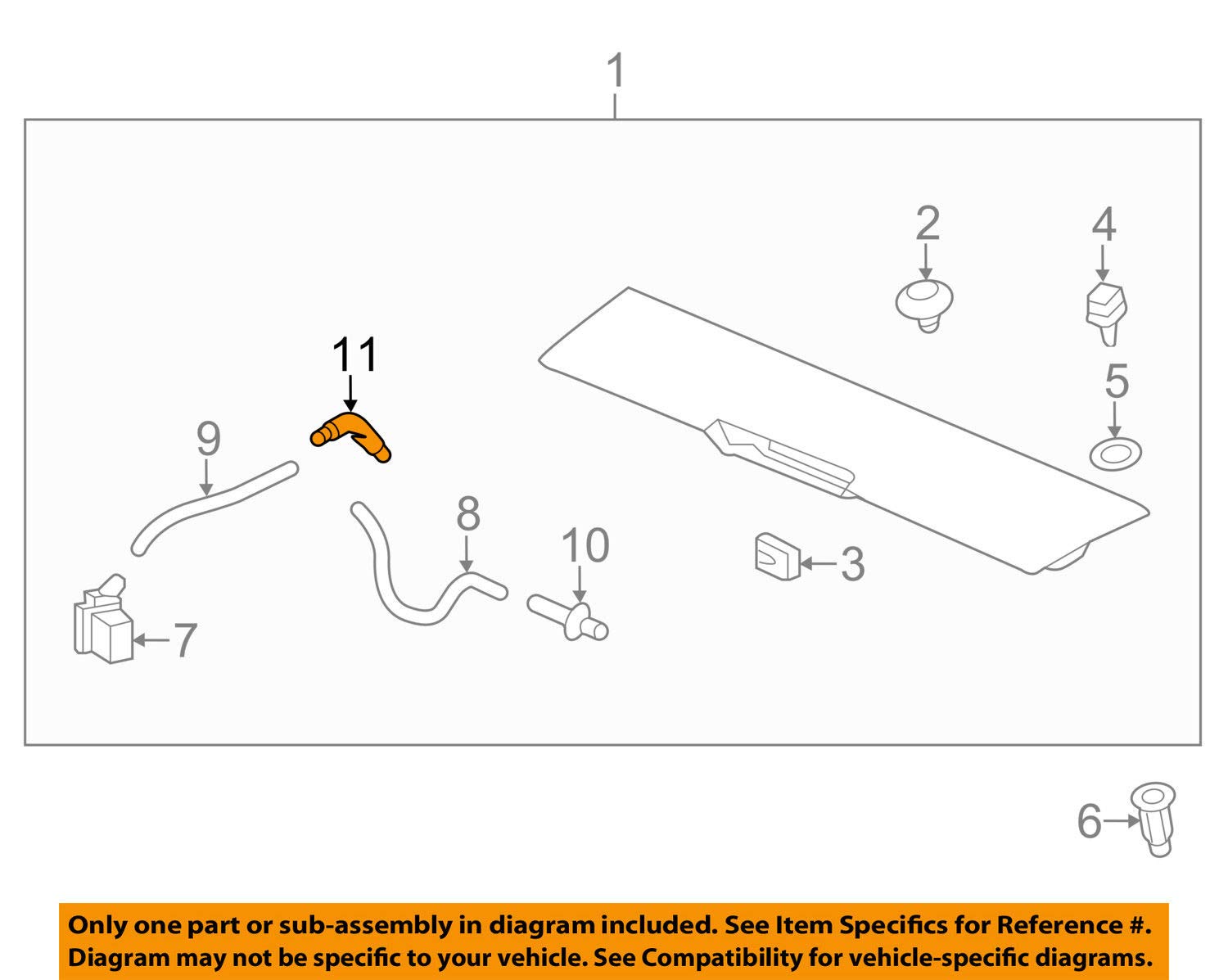 Genuine Honda 76828TK8A01 Windshield Washer Hose Joint Amazon.in