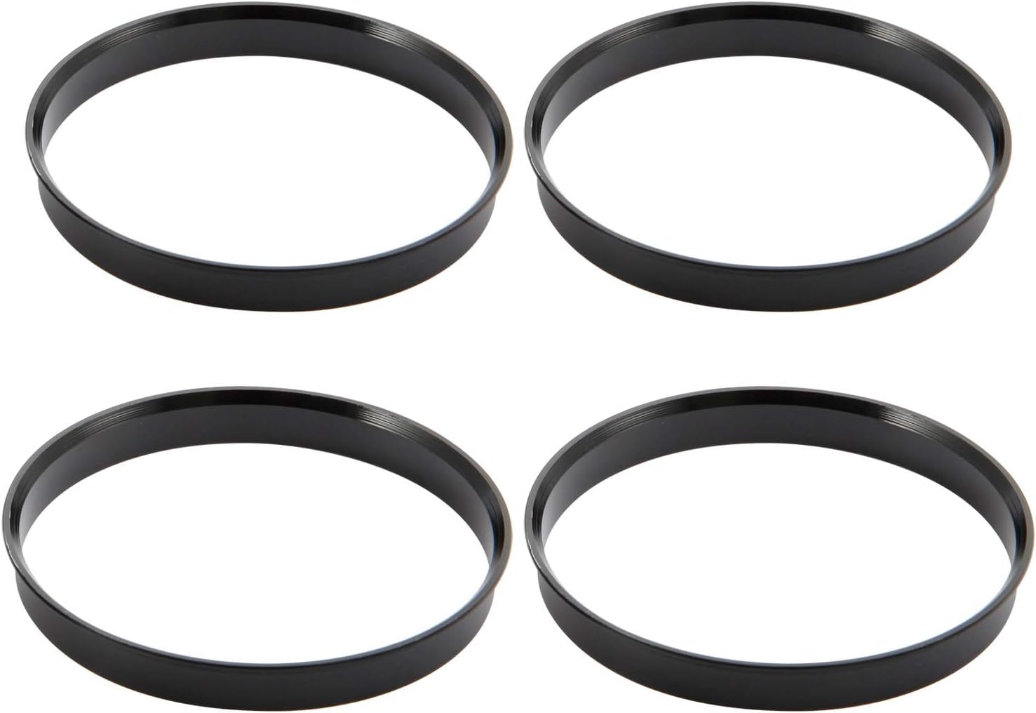 SurePromise 4 Alloy Hub Centric Rings Car Wheel Bore Center Spacers