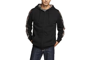 CQR Men's Winter Fleece Pullover Hoodies, Thermal Long Sleeve Hooded Sweatshirt, Cotton-Blend Outdoor/Tactical Shirts