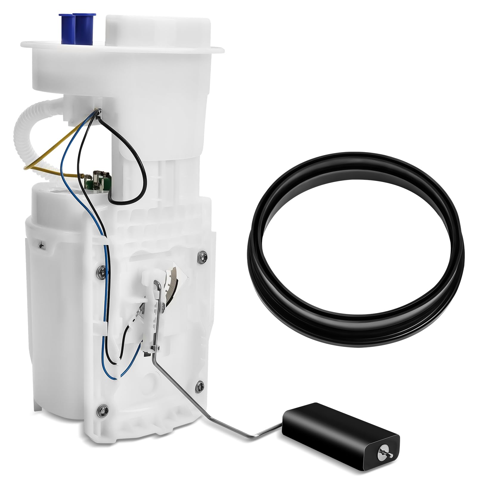 Photo 1 of Electric Fuel Pump Assembly Compatible with 1998-2010 VW Beetle, 1999-2006 Golf, 1999-2005 Jetta (1.8L 2.0L 2.5L 2.8L), 4.8" Outer Dia Flange, Replaces E8424M