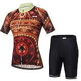 Uriah Women's Cycling Jersey Shorts Set Polyester