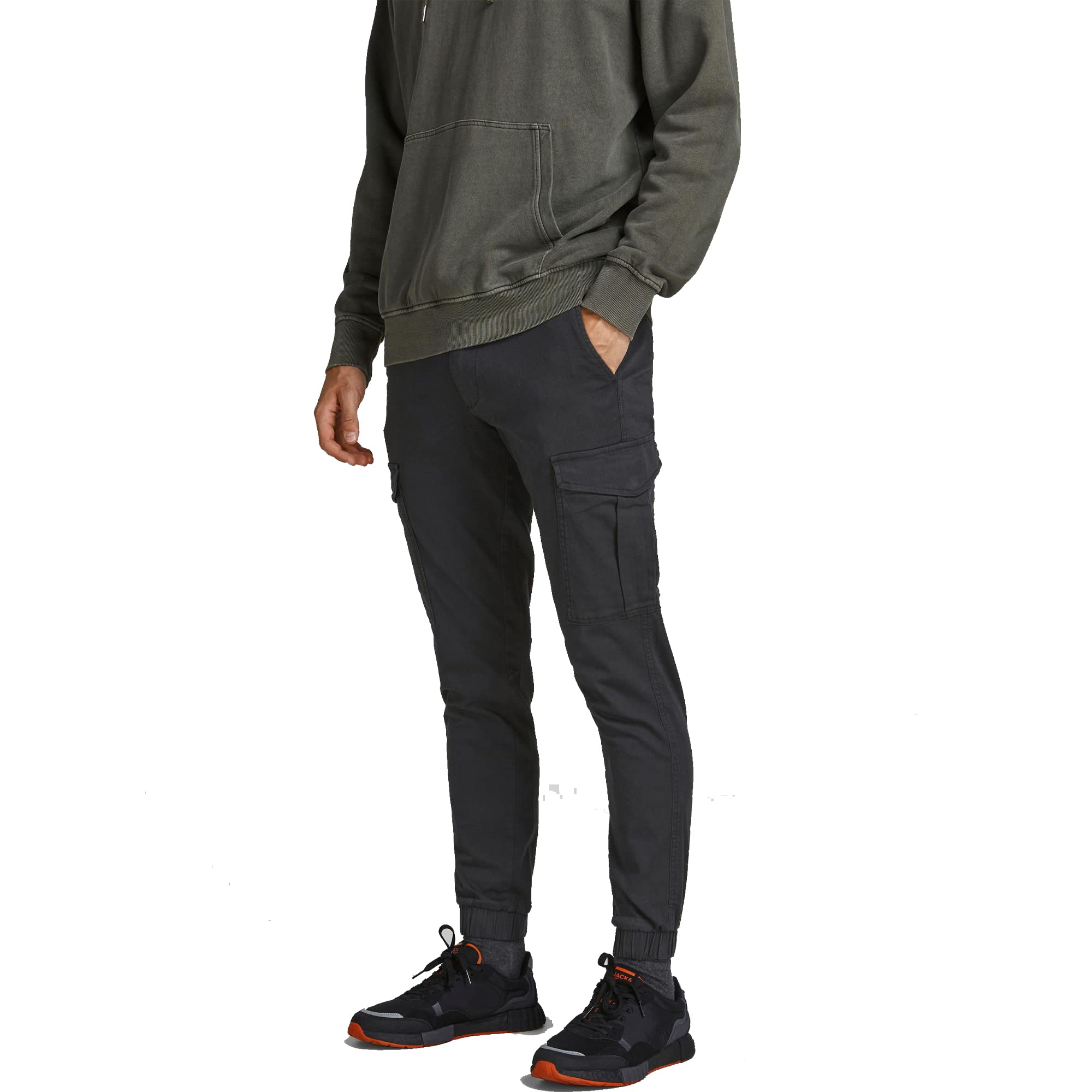 JACK & JONES Jack & Jones Mens Tapered Cargo Trousers