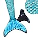 Fin Fun Reinforced Mermaid Tails for Swimming and Monofin - Kids, Girls & Adults